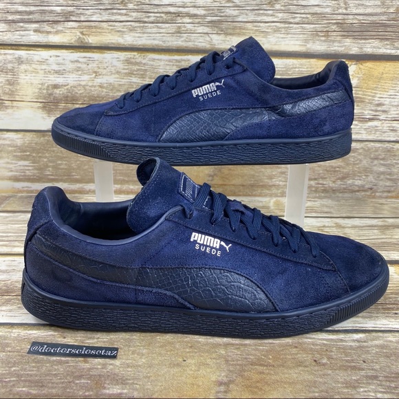 puma mono suede blue